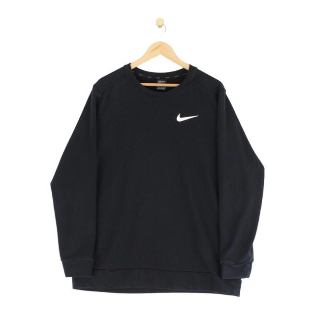 Nike Men's Sweatshirt - Black - L on Productcaster.