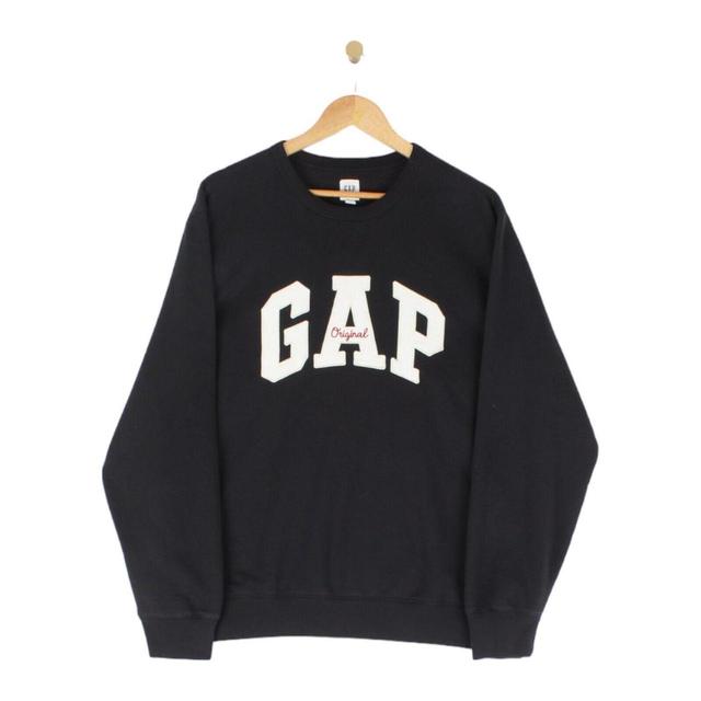 Gap Men's Sweatshirt - Black - L on Productcaster.