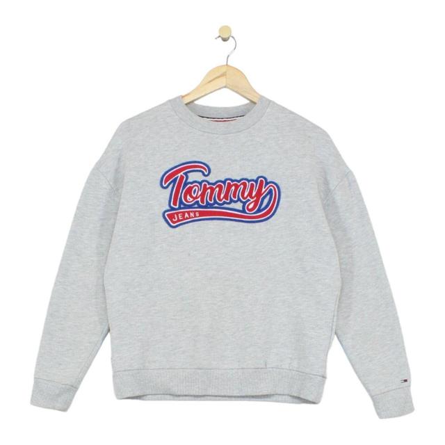 Tommy Hilfiger Women's Sweatshirt - Grey - S on Productcaster.