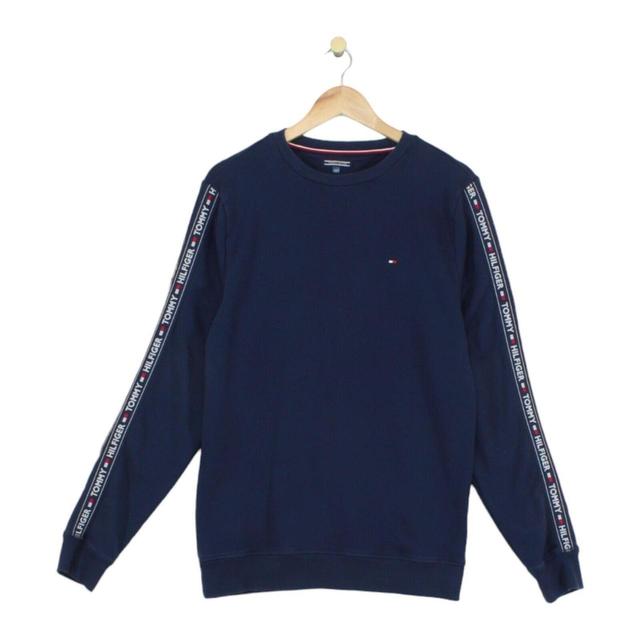 Tommy Hilfiger Men's Sweatshirt - Blue - L on Productcaster.