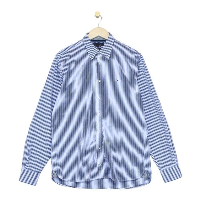 Tommy Hilfiger Men's Shirt - Blue - M on Productcaster.