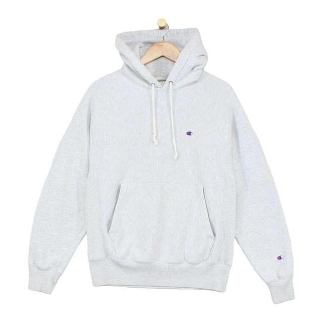 Champion Men's Sweatshirt - Grey - S on Productcaster.