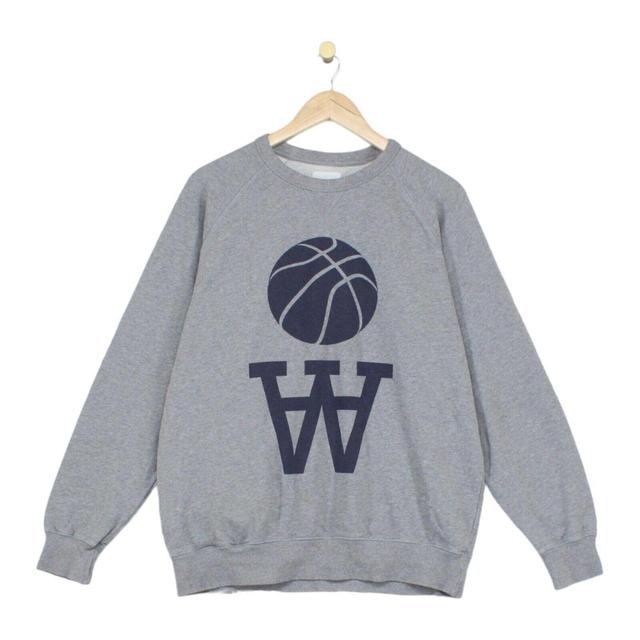 Wood Wood Men's Sweatshirt - Grey - M on Productcaster.