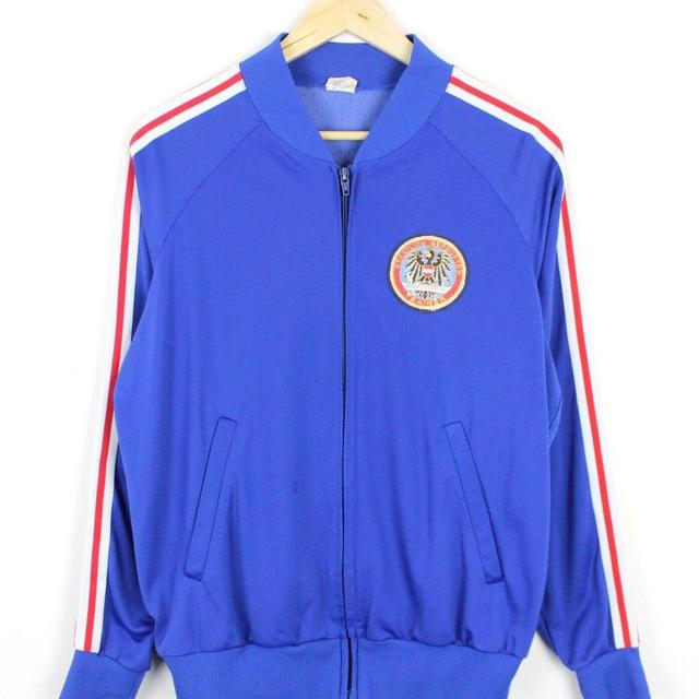 Adidas Men's Jacket - Blue - M on Productcaster.