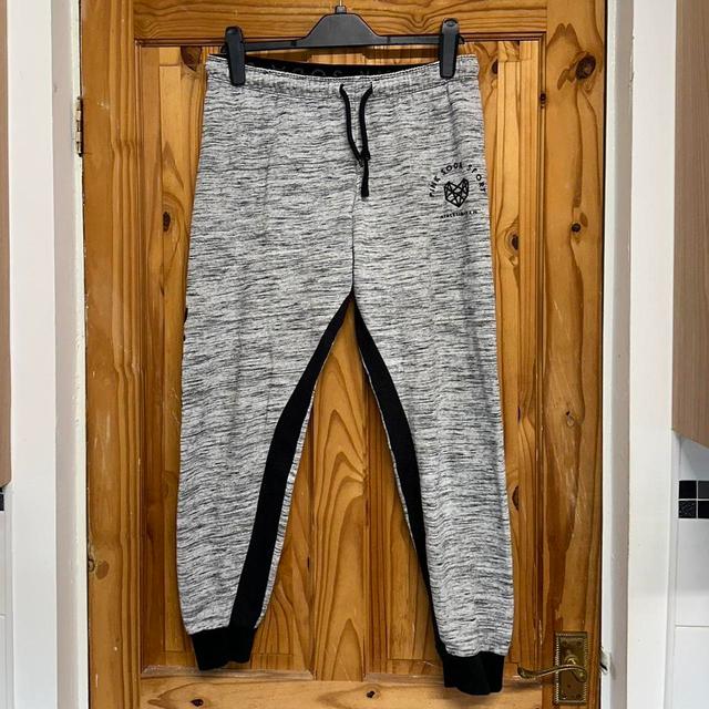 Pink Soda Women's Sweatpants - Black/Grey - UK 8 on Productcaster.