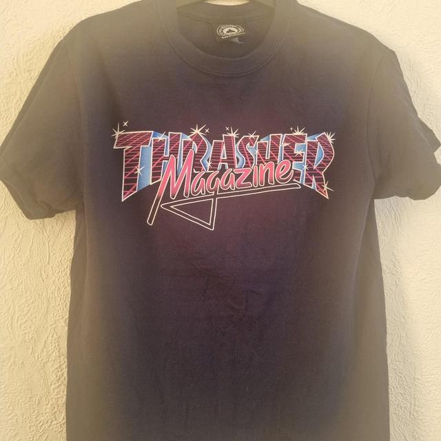 Thrasher Women's T-shirt - Purple - S on Productcaster.