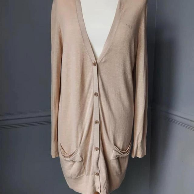 Escada Women's Cardigan - Cream - M on Productcaster.