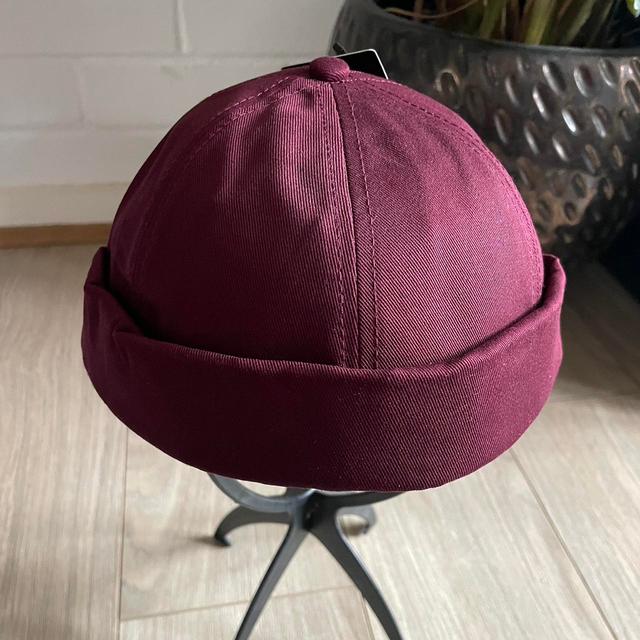 Men's Caps - Burgundy on Productcaster.