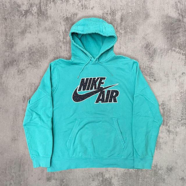 Nike Men's Hoodie - Green - XL on Productcaster.