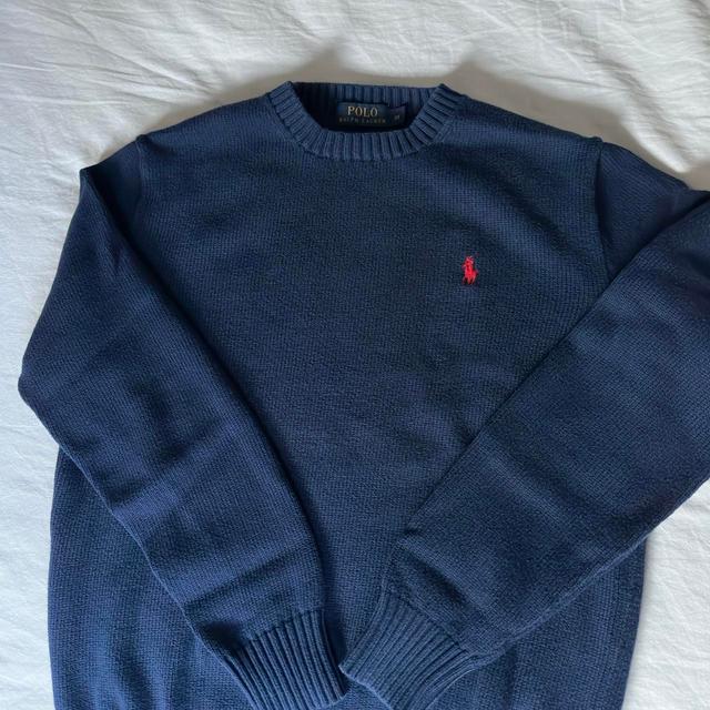 Polo Ralph Lauren Men's Jumper - Navy - XS on Productcaster.