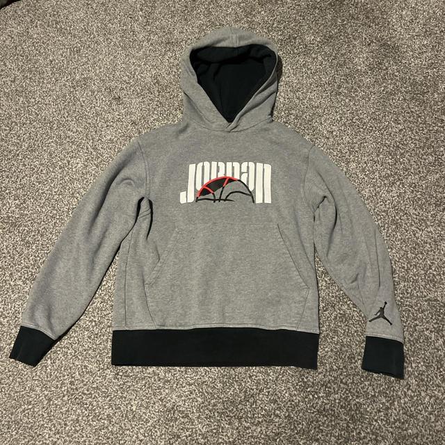 Jordan Men's Hoodie - Grey - S on Productcaster.