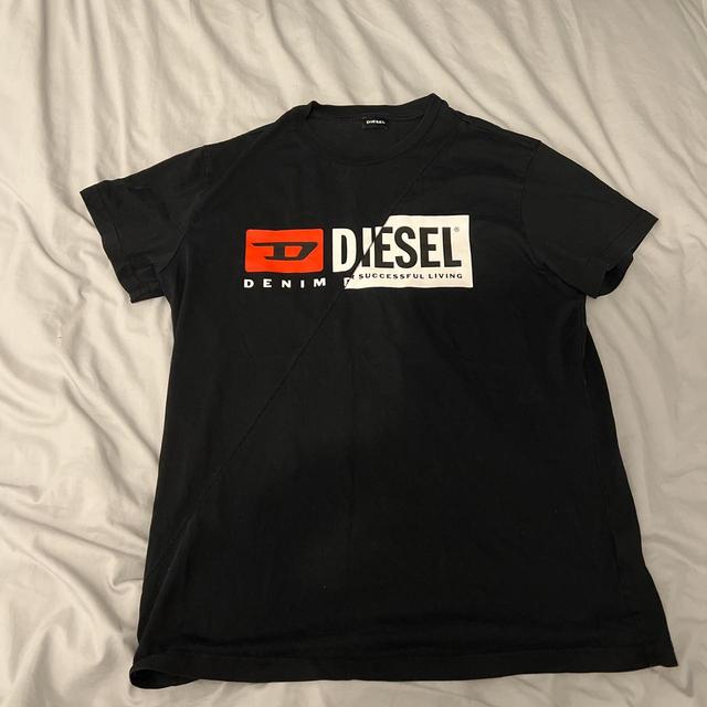 Diesel Men's T-shirt - Black - XL on Productcaster.