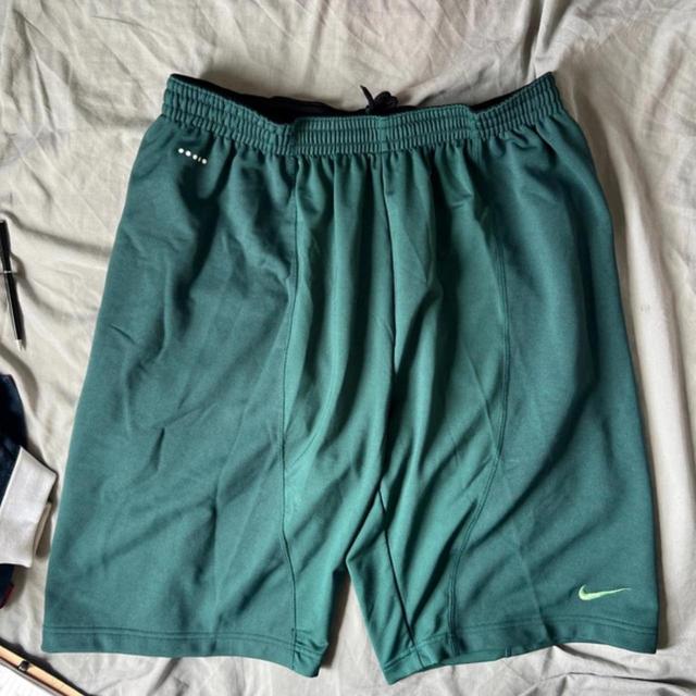 Nike Men's Shorts - Green/Blue - L on Productcaster.