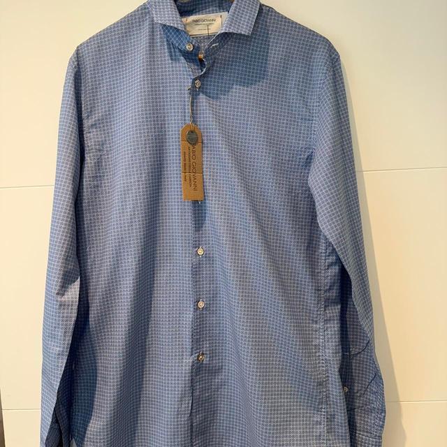 Men's Shirt - Blue - L on Productcaster.