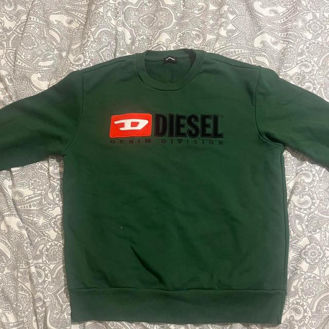 Diesel Women's Jumper - Green - S on Productcaster.