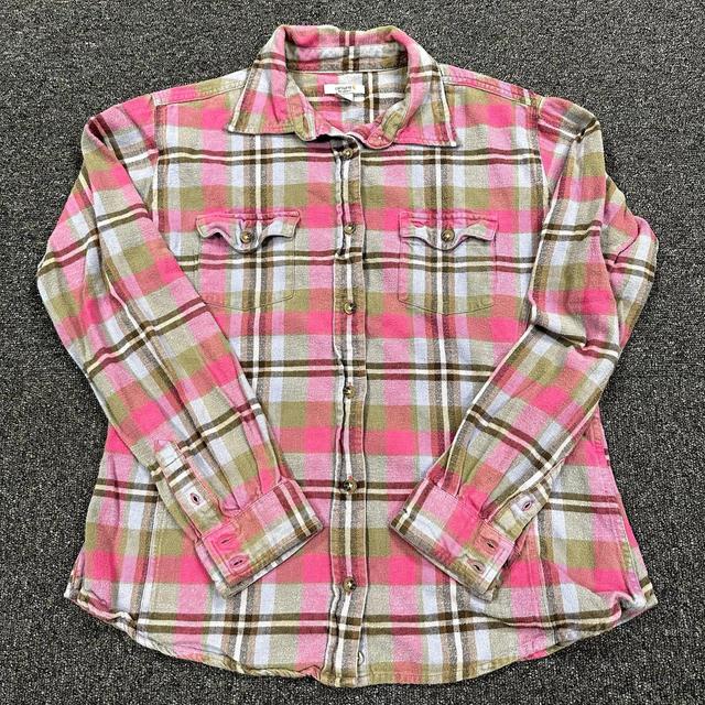 Carhartt Women's Shirt - Pink - L on Productcaster.