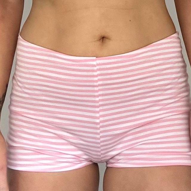 Handmade Women's Shorts - Pink - XXS on Productcaster.