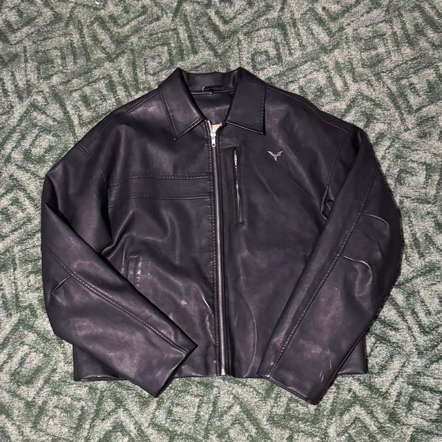 Vintage Men's Going out Jacket - Black - L on Productcaster.