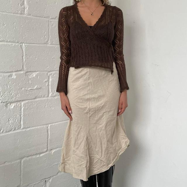 Women's Skirt - Tan - UK 8 on Productcaster.