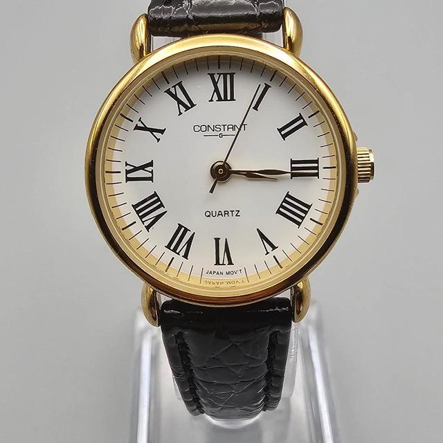 Vintage Women's Analogue Watch - Silver/Gold on Productcaster.