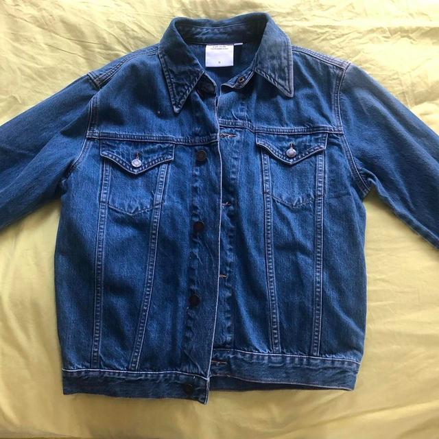 Calvin Klein Jeans Women's Denim Jacket - Navy - S on Productcaster.