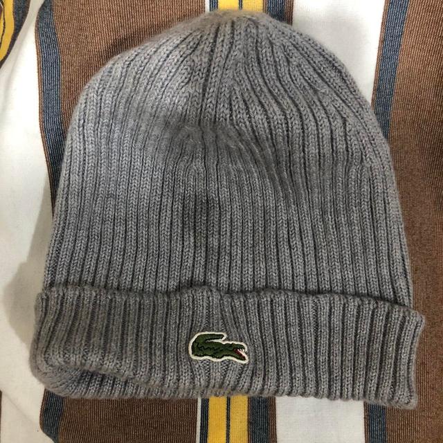 Lacoste Men's Beanies - Grey on Productcaster.