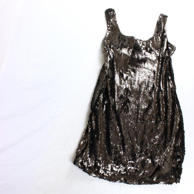 Autograph Collection Women's A-line Dress - Silver - 12 on Productcaster.