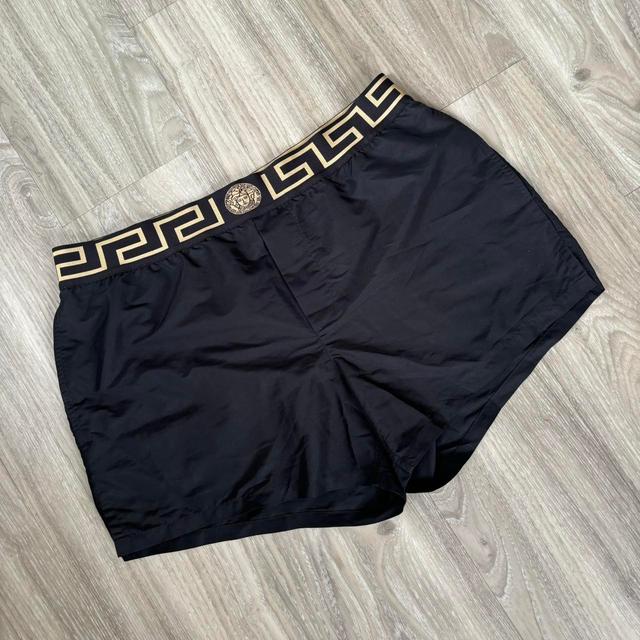 Versace Men's Shorts - Black - M on Productcaster.