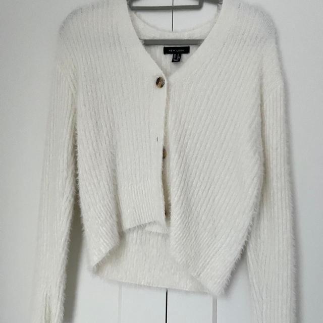 New Look Women's Cardigan - White - S on Productcaster.