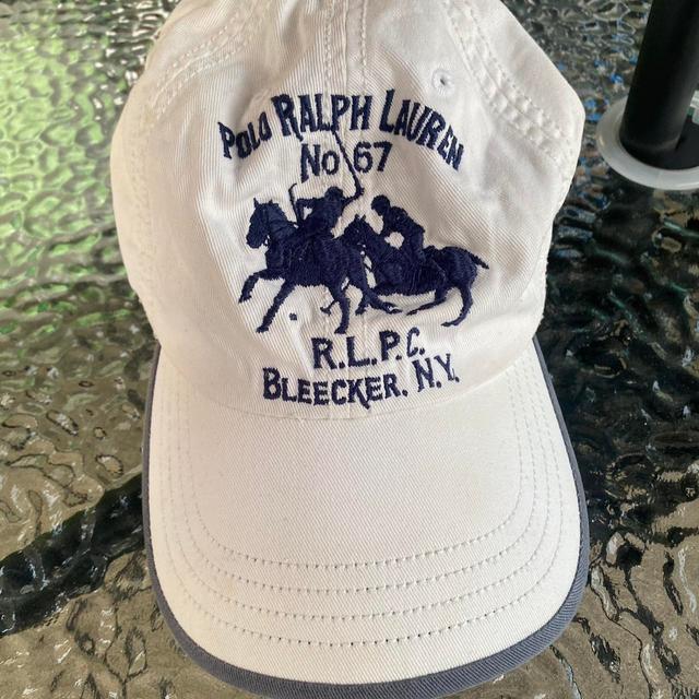 Polo Ralph Lauren Men's Caps - Cream/White on Productcaster.