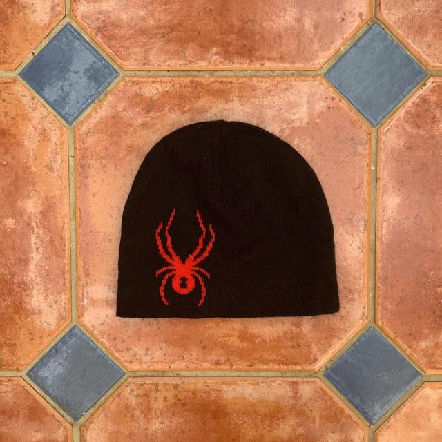 Spyder Men's Beanies - Black/Red on Productcaster.