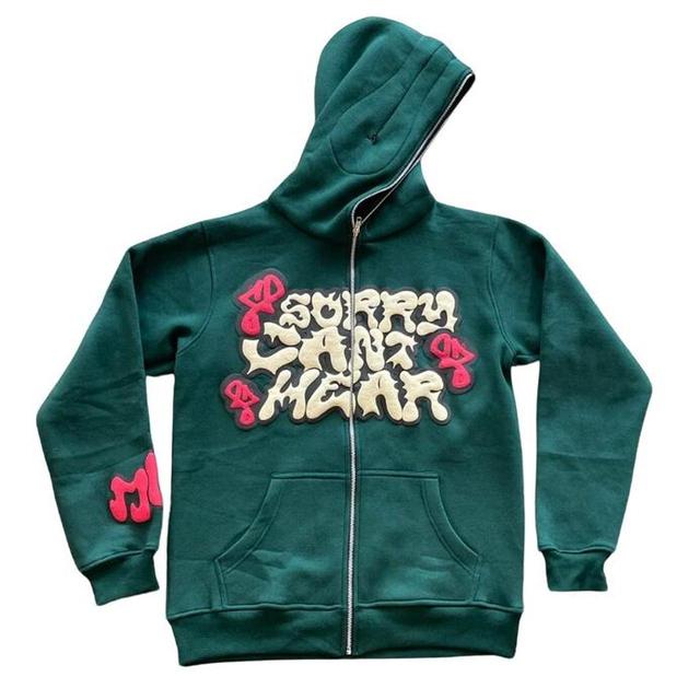 Vintage Women's Hoodie - Green - S on Productcaster.