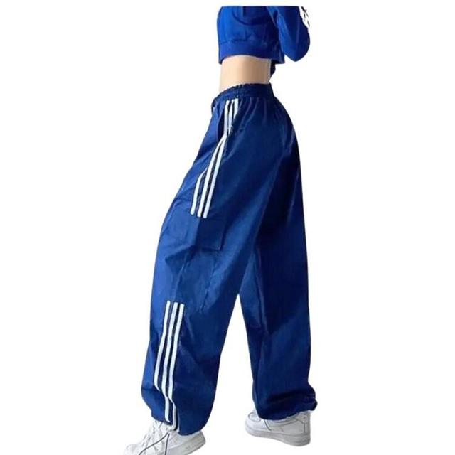 Vintage Women's Sweatpants - Blue/White - L on Productcaster.