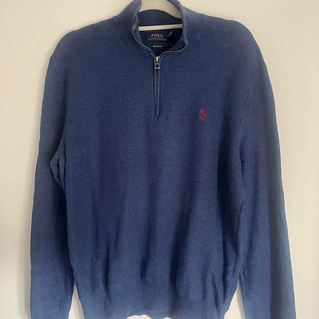 Ralph Lauren Men's Jumper - Navy - L on Productcaster.