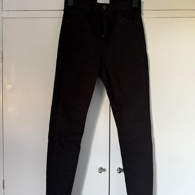 Topshop Women's Jeans - Black - UK 30 on Productcaster.