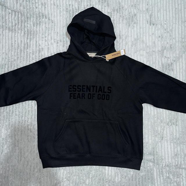 Essentials Men's Hoodie - Black - M on Productcaster.