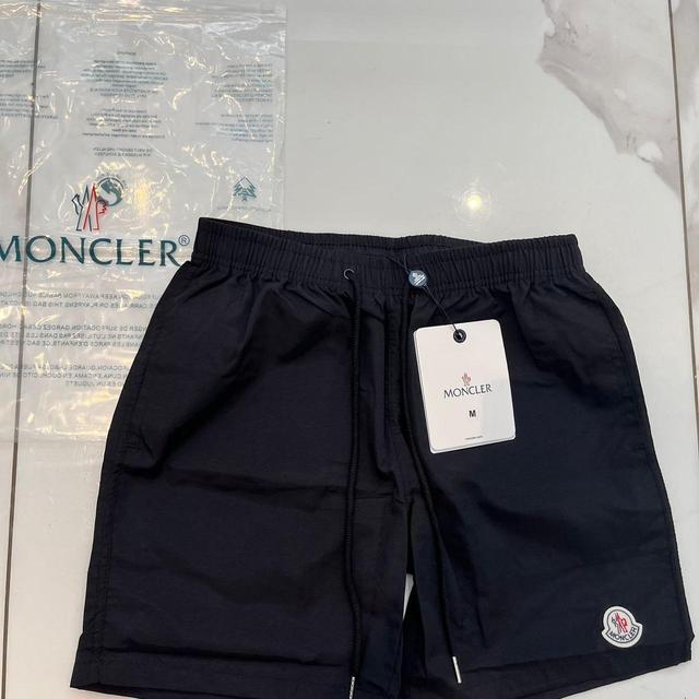 Moncler Men's Shorts - Black - M on Productcaster.