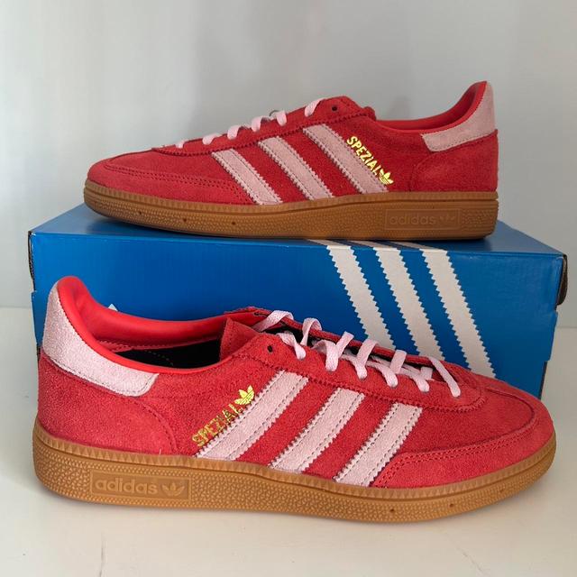 Adidas Women's Trainers - Red/Pink - UK 7 on Productcaster.