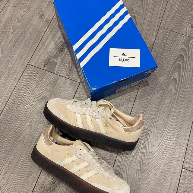 Adidas Women's Trainers - Cream - UK 7 on Productcaster.