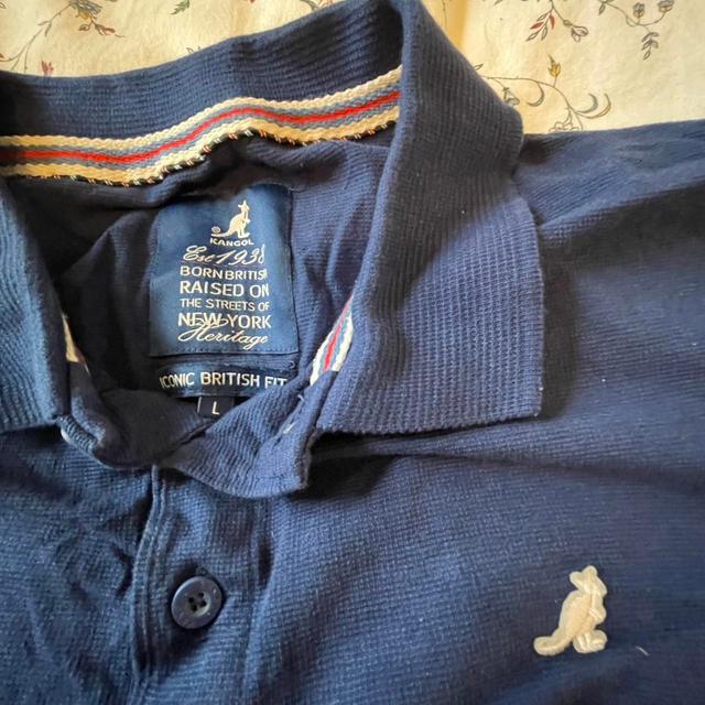 Kangol Men's Polo shirt - Navy - L on Productcaster.