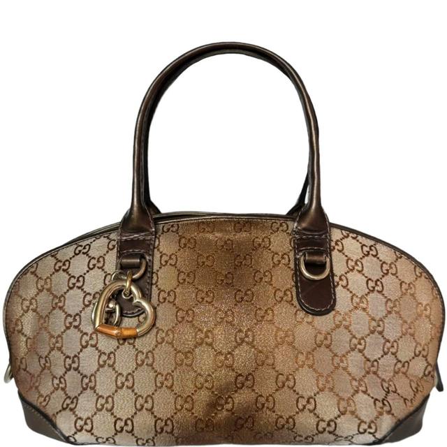 Gucci Women's Shoulder bags - Brown/Gold on Productcaster.