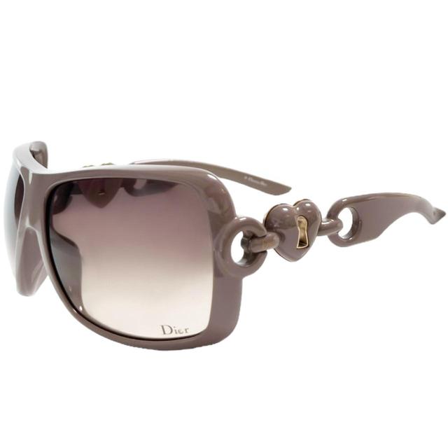 Dior Women's Oversized Sunglasses - Grey/Purple on Productcaster.