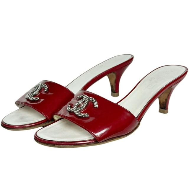 Chanel Women's Courts - Red/Burgundy - UK 4 on Productcaster.