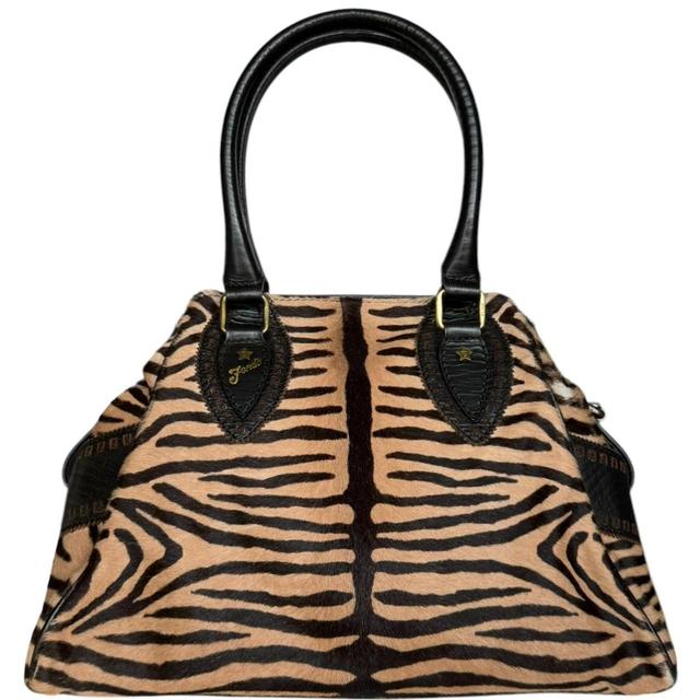 Fendi Women's Shoulder bags - Black/Tan on Productcaster.