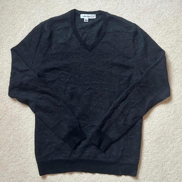 Calvin Klein Men's Jumper - Black - S on Productcaster.