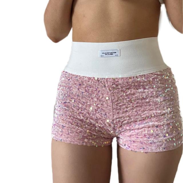 Women's Shorts - Pink - S on Productcaster.