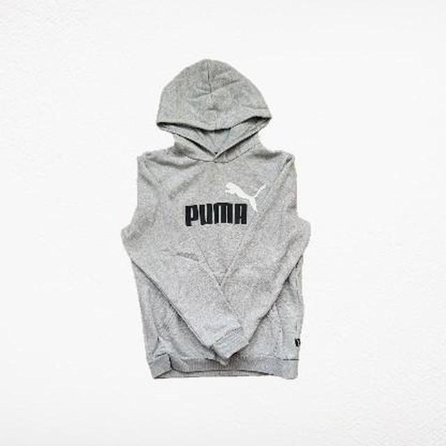 Puma Men's Hoodie - Grey - XS on Productcaster.