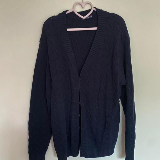 Brandy Melville Women's Cardigan - Navy - One size on Productcaster.