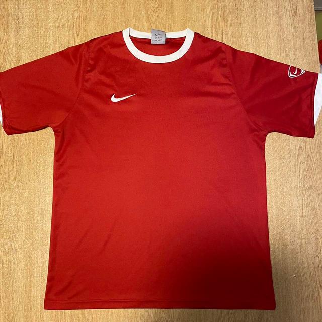 Nike Men's T-shirt - Red - XS on Productcaster.