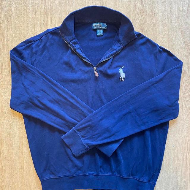 Ralph Lauren Men's Jumper - Navy - M on Productcaster.